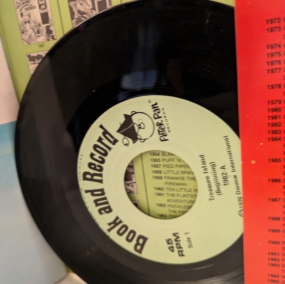 Treasure Island Book & Record - Picture 9 of 9